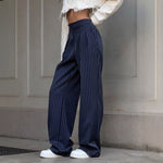 Load image into Gallery viewer, Womens Retro Stripe Pants N5Z002