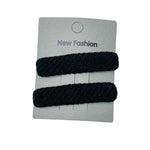 Load image into Gallery viewer, Twill Fabric Hair Clip Women Invisible Double Prong S5P760