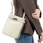 Load image into Gallery viewer, Genuine Leather Crossbody Bag Bucket Shoulder Purse N6F112