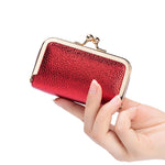 Load image into Gallery viewer, Pearlescent Nappa Leather Jewelry Pouch Cosmetic Bag N6G099