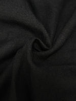 Load image into Gallery viewer, Black Puff Sleeve Lace Trim Blouse Women N6C261