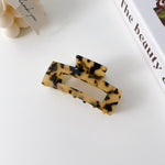 Load image into Gallery viewer, Square Acetate Hair Claw Clip Women N6C353