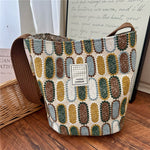 Load image into Gallery viewer, Handmade Embroidered Easter Egg Bucket Bag Shoulder N6F123