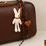 Load image into Gallery viewer, Cute Bag Charm Keychain Handmade Mixed Materials S5P943