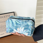 Load image into Gallery viewer, Vintage Floral Jacquard Cosmetic Bag N6K111