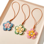 Load image into Gallery viewer, Creative Flower Chain Bag Charm Handmade S5P925