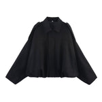 Load image into Gallery viewer, Suede Touch Bomber Jacket Notch Collar N5Z242