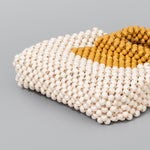 Load image into Gallery viewer, Handwoven Maple Bead Small Square Tote Women S5P968