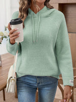 Load image into Gallery viewer, Mink like Hooded Sweatshirt Women Multiple Colors N5A526