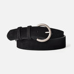 Load image into Gallery viewer, Matte Prong Buckle Genuine Leather Belt Women N6H325