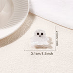 Load image into Gallery viewer, Halloween Pumpkin Bat Ghost Cat Acrylic Claw Clip N6H201