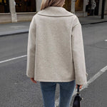 Load image into Gallery viewer, WoolBlend ShortCoat MidHeavy Gray N5A156