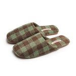 Load image into Gallery viewer, Checkerboard Velvet Slippers Couple Thin Plush M5A279