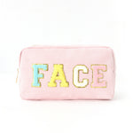Load image into Gallery viewer, Corduroy Letter Print Makeup Bag Women S5P728