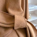 Load image into Gallery viewer, Solid Split Shawl Women Winter Warm Outerwear N6H239