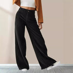 Load image into Gallery viewer, Corduroy High Waist Wide Leg Pants Women N5A818