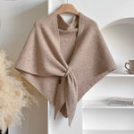 Load image into Gallery viewer, Luxury Triangle Cape Shawl Soft Knit Women Warm N6H237