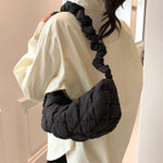 Load image into Gallery viewer, Pleated Puff Shoulder Bag Women Small Niche Design S5P739