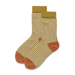 Load image into Gallery viewer, Color Block Stripe Mid Calf Socks Women N6C170