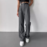 Load image into Gallery viewer, Wide Leg Trousers Women Office Casual N5A824