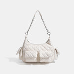 Load image into Gallery viewer, Quilted Chain Tote Bag Large Capacity Work Shoulder N6F147