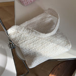 Load image into Gallery viewer, Coarse Knit Vertical Tote Medium Soft Structure S5P350