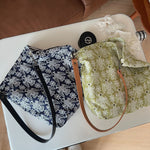 Load image into Gallery viewer, Bird Embroidery Canvas Tote Bag Shoulder N6F110