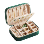 Load image into Gallery viewer, Two Tier Velvet Jewelry Case Compact Structure S5P396