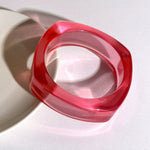 Load image into Gallery viewer, Colorful Holographic Bead Resin Bangle Dopamine N6A225