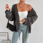 Load image into Gallery viewer, V Neck Tie Cardigan Women Office Lightweight Knit N5A872