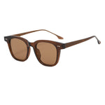 Load image into Gallery viewer, Black Frame Sunset Gradient Square Sunglasses Women N6B214