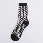 Load image into Gallery viewer, Vintage Double Needle Thick Warm Stack Mid-Calf Socks N6H031