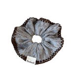 Load image into Gallery viewer, Womens Contrast Wave Knit Scrunchie N6K024