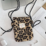 Load image into Gallery viewer, Rainbow Dots Plush Bag Women Cute Shoulder Crossbody S5P876