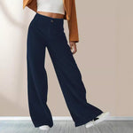 Load image into Gallery viewer, Corduroy High Waist Wide Leg Pants Women N5A818