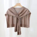 Load image into Gallery viewer, Knit Draping Shawl Lightweight M5A243