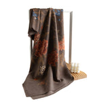 Load image into Gallery viewer, Floral Print Faux Cashmere Wrap M5A180