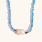 Load image into Gallery viewer, Freshwater Pearl Strand Necklace Seed Beads S5P235