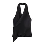 Load image into Gallery viewer, Halter Neck Satin Camisole Women N6C264
