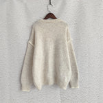 Load image into Gallery viewer, Color Block Loose Fit Sweater Women Oversized N5A836