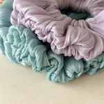 Load image into Gallery viewer, Gentle Ruched Bloom Scrunchie Women N6D007