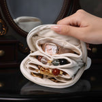 Load image into Gallery viewer, Portable Leather Jewelry Pouch Women S5P691