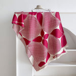 Load image into Gallery viewer, Abstract Begonia Color Block Imitation Cashmere Scarf N6H240