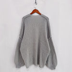 Load image into Gallery viewer, Mid Length Knit Cardigan Women Casual Loose Fit N5A852