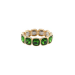 Load image into Gallery viewer, Glass Floral Handband Cuff Enamel Crystal S5P155