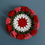 Load image into Gallery viewer, Handmade Crochet Lily of Valley Coaster Bag Charm N6G034
