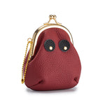 Load image into Gallery viewer, Unisex Top-Grain Leather Geometric Coin Purse N6J224