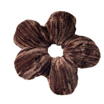 Load image into Gallery viewer, Puffed Flower Scrunchy Women Small Opening Hair Tie S5P783
