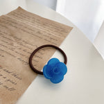 Load image into Gallery viewer, Rose Flower Hair Scrunchie Gentle No-Slip Women N6C339