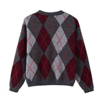 Load image into Gallery viewer, French Minimalist Loose Jacquard Sweater Women N6A173